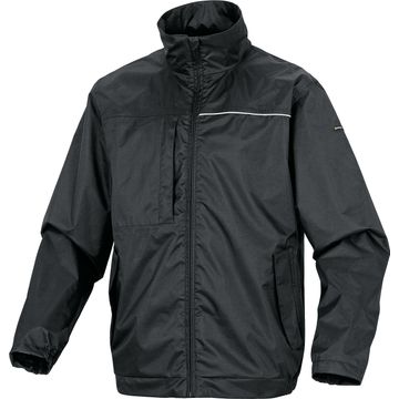 Work Jacket Deltaplus Light Bomber Waterproof Black Size Medium