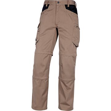 Work Pants Deltaplus Beige Size Large