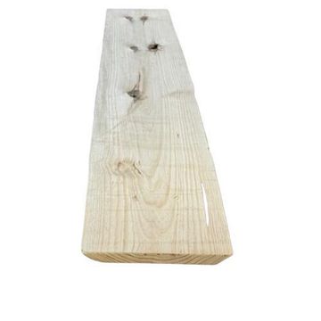 LIVE EDGE PINE SLAB 1.5M X W25-35CM