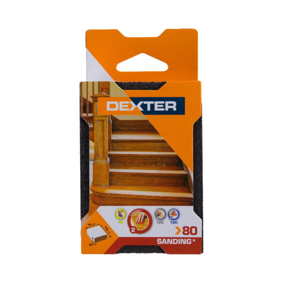 Sponge block sm G80 DEXTER 100x70mm