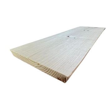 LIVE EDGE PINE SLAB 2M X W30-40CM