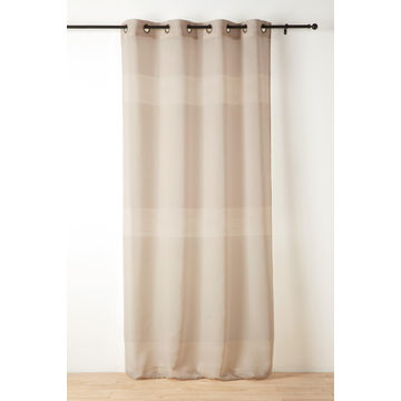 Serena curtain dual heading tape beige 140 x 260 cm