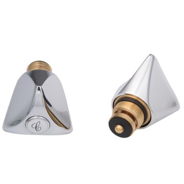 HEADPART TRIANGLE 5/8'' TAPS/MIXERS PAIR