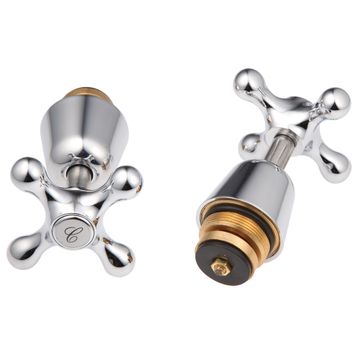 HEADPART VICTORIAN 20MM TUDBATH PAIR