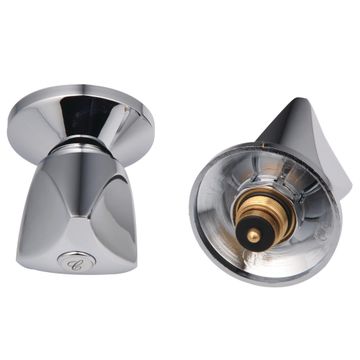 HEADPART TRIANGLE 5/8'' SHOWER TAPS PAIR