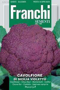 Seed, Cauliflower/Di Sicilia Violetto, FRANCI SEMENTI