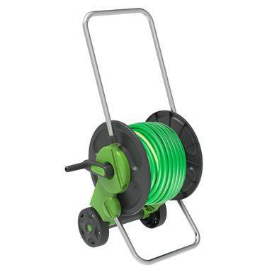 Geolia Hose Reel and Hose Pipe Set 30m x 12.5mm (Includes Hose Pipe)