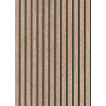 Non woven e-luxe wallpaper light brown 0.53mx10.05m