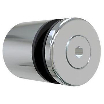 Pack of 2 Stainless Steel 304 stand off 50mm diameter for side mount glass balustrade without rods 