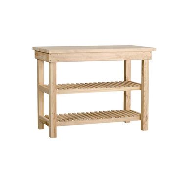 Workbench Utility Pine Flat Packed l1200xw600xh900mm