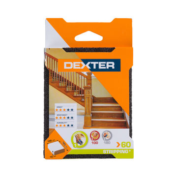 Double side sponge block wood G60 DEXTER 125x100x10mm