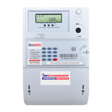 Prepaid meter RECHARGER 3 Phase 100Amp