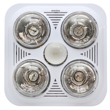Eurolux bathroom heater white 275w