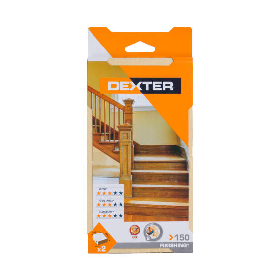 sof abr foam back 150 DEXTER 2pc 110x200mm
