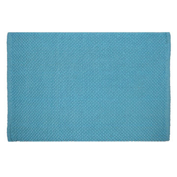 Bath mat cotton SENSEA Bubble2 Blue 50x80cm