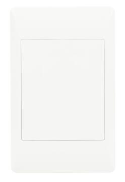 Blank cover plate WACO white 2x4