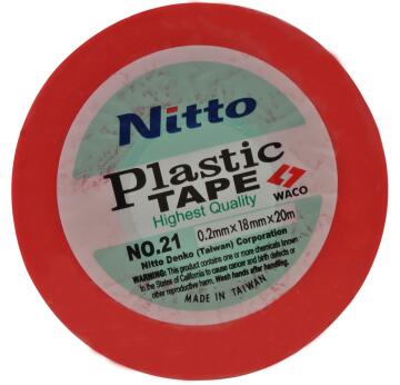 Insulation tape NITTO red 18mmx20m
