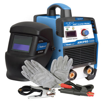 Inverter welder Arc Pro 2200 200A combo kit with accessories TRADE POWER