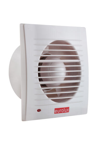 Wall extractor fan white 120mm eurolux
