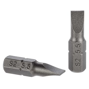 DEXTER BITS SL5.5X0.8 25mm 2PCS