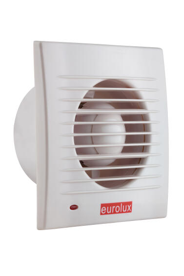 Wall extractor fan white 100mm eurolux