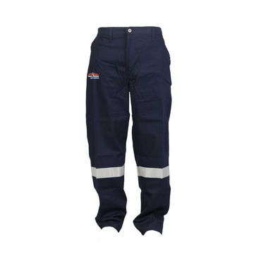 Work Pants Dromex Reflective For Flame & Acid Protection Navy Blue Size 30