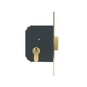GATE LOCK BBL D/LOCK 40MM NP CYL PROF
