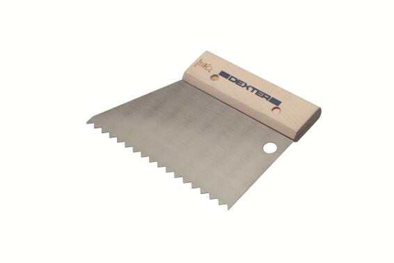 Glue Knife W/Trianglar Teeth Dexter 28Cm