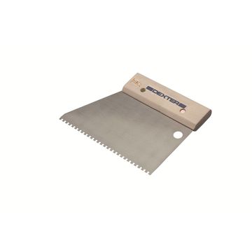 Knife For Glue W/Sq Teeth Dexter 18Cm