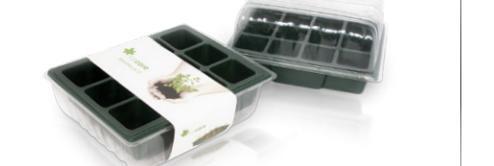 Greenhouse, Mini Propagator, 12 Cells 5x4,5, NATCARE, 24,5x20x6cm