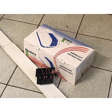 Garage door motor ABSOLIFT with battery & rail 600N