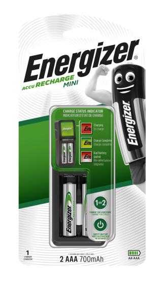 battery charger mini with 2x700mah aaa