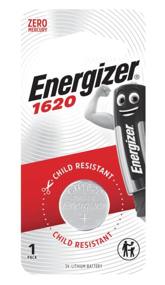 battery lithium coin 1620