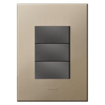 switch 3 l dim press + 1w 2x4 m/cham
