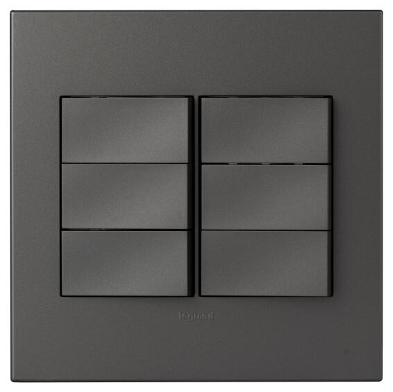 switch 6 lever 1way 4x4 swt m/mag