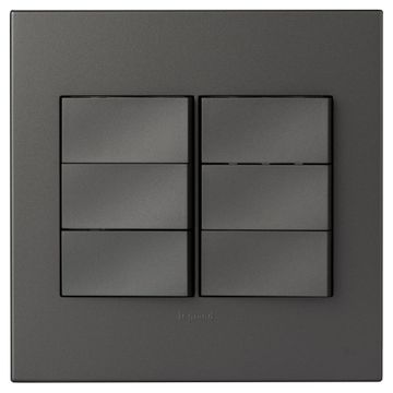 switch 6 lever 1way 4x4 swt m/mag