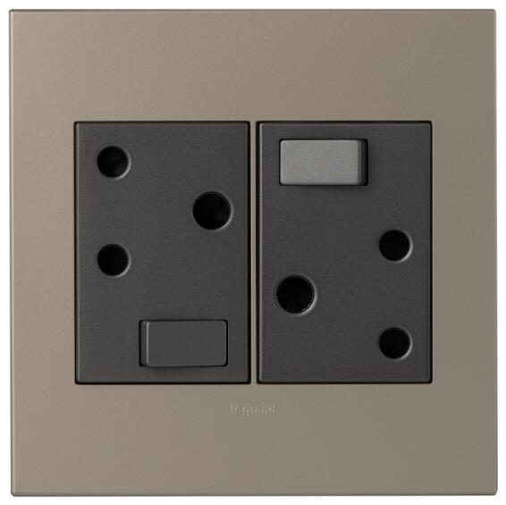 socket 2x3pin 4x4 m/cham