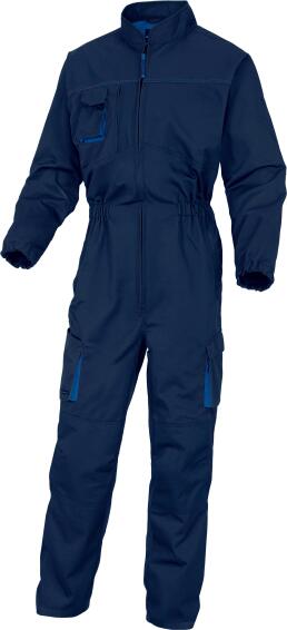 Work Overal Deltaplus 1 Zip Detail Navy Size Small