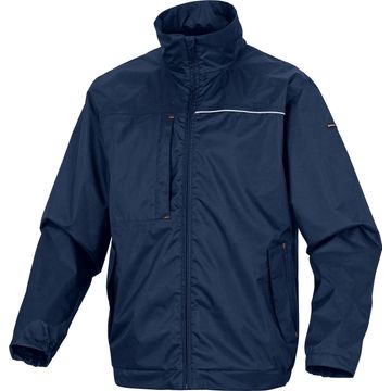 Work Jacket Deltaplus Light Bomber Waterproof Navy Size Xlarge