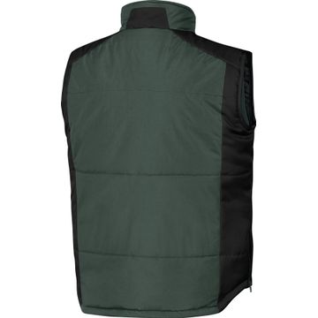 Work Vest Deltaplus Body Warmer Waterproof Grey & Black Size 3Xlarge