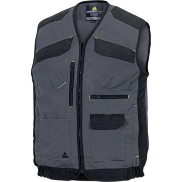 Work Vest Deltaplus Mach5 Grey & Black Size 3Xlarge
