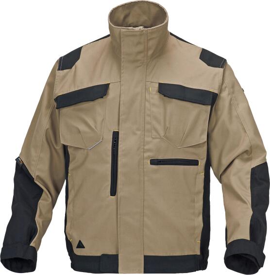 Work Jacket Deltaplus Mach5 Beige & Black Size 3Xlarge