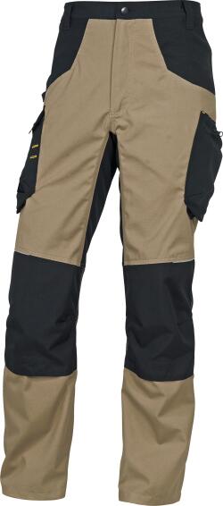 Work Pants Deltaplus Mach5 Grey & Black Size Medium
