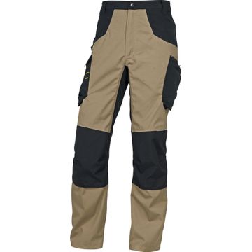 Work Pants Deltaplus Mach5 Grey & Black Size Medium