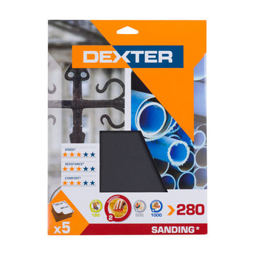 Sheet metal G280 DEXTER 5 pieces 230x280mm