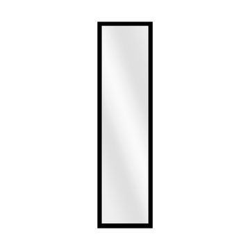Inspire door mirror black 30x120cm