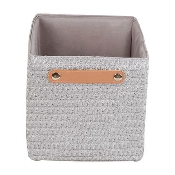 Sensea Paille Individual Storage Basket Grey