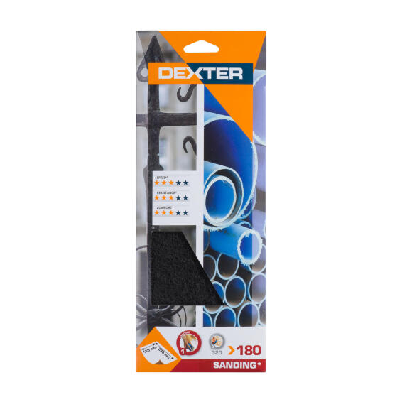 non-wove abr metal G180 DEXTER 115x280mm