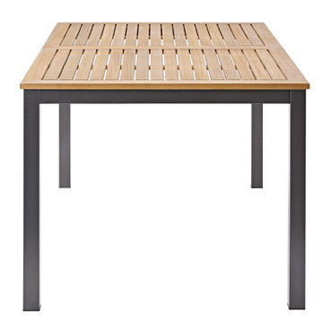Naterial oris fix table aluminium 150x89