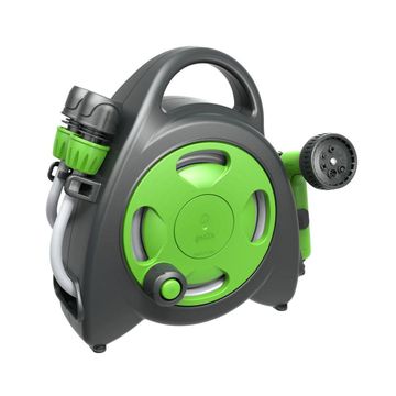 Hose & reel kit GEOLIA 10m x 10mm includes fittings